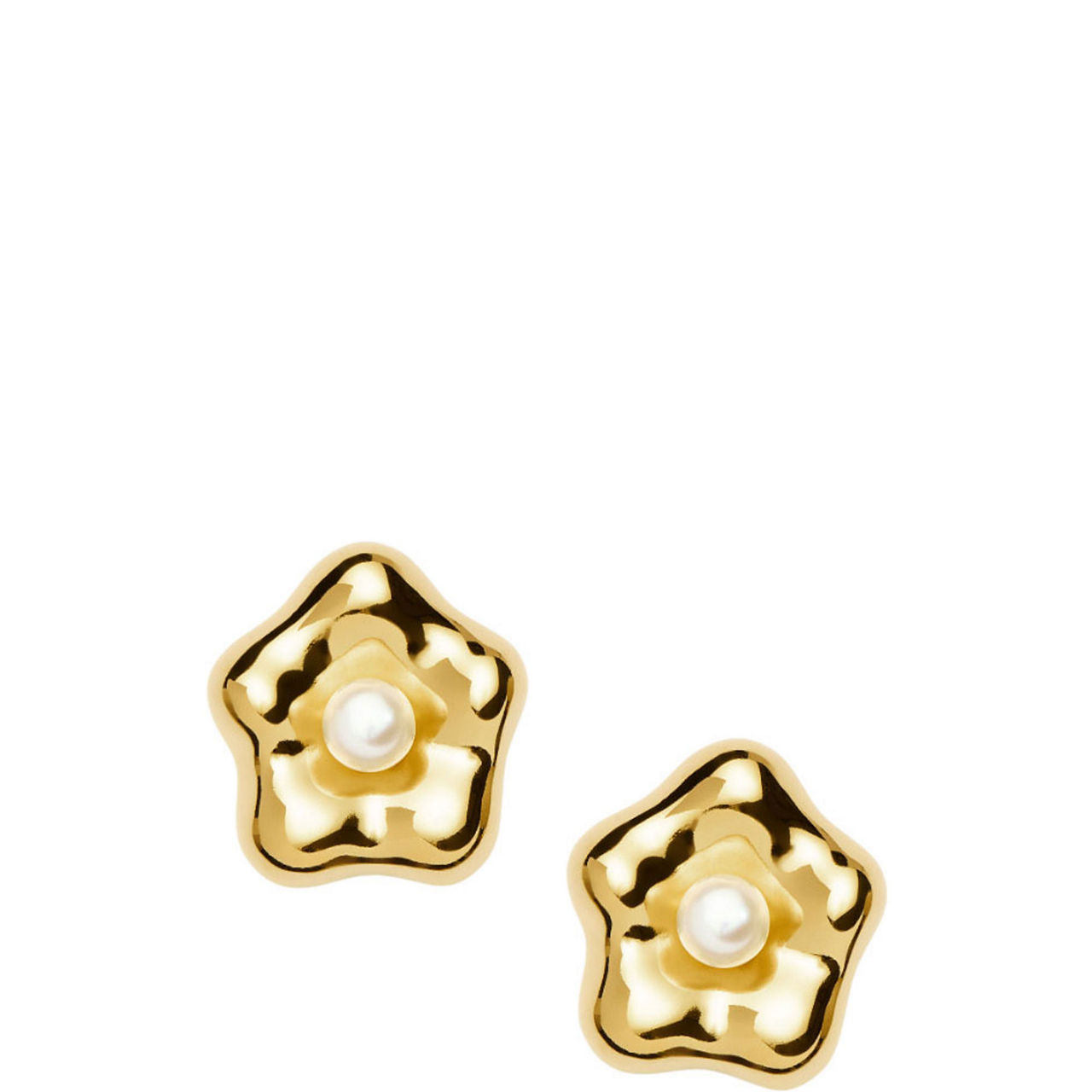 Eny Puffy Daisy Oversized Stud Earrings