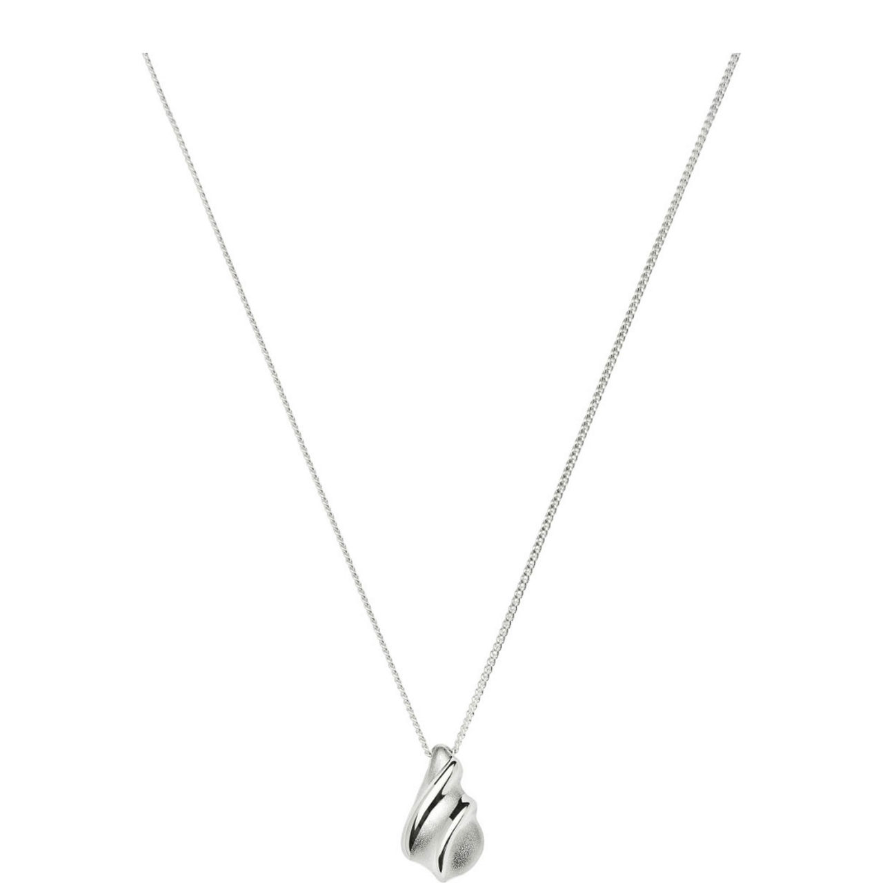 Savi Ridge Droplet Pendant Necklace