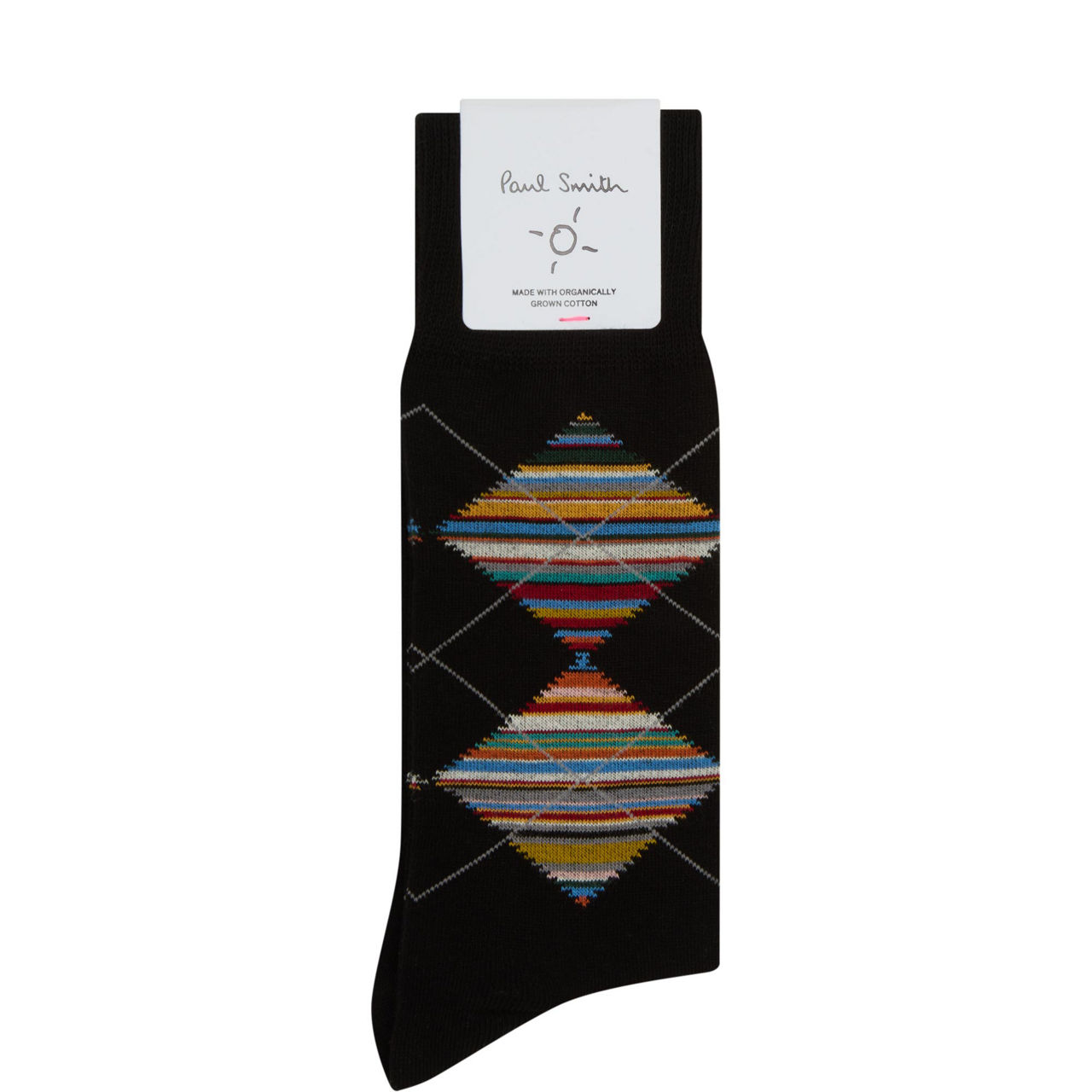 Argyle Stripe Socks