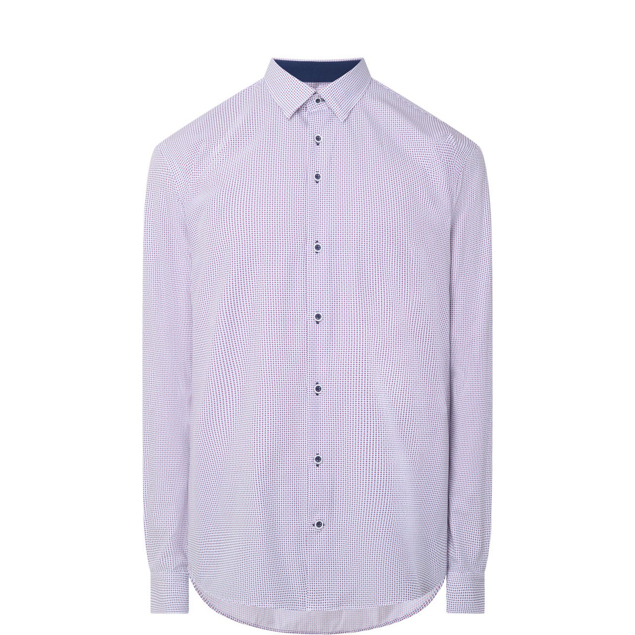 Geometric Print Single-Cuff Shirt