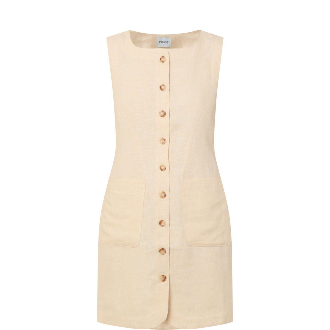 Emma Linen Mini Dress