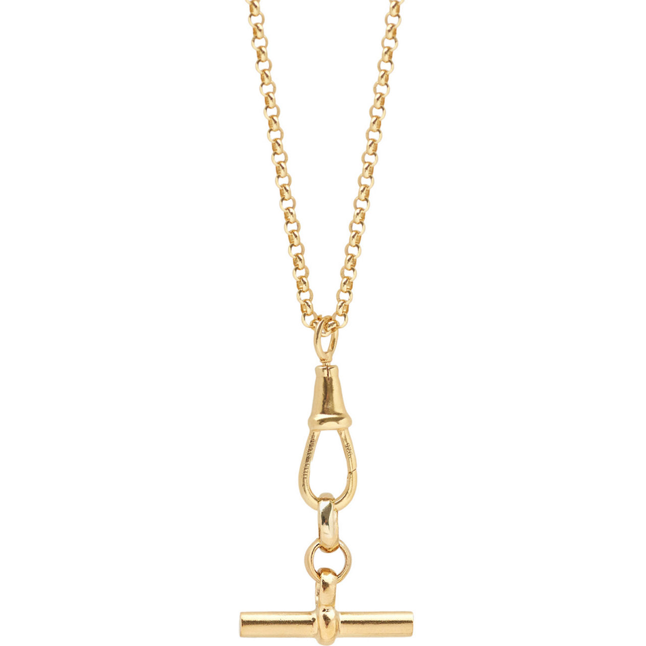 T-Bar Small Belcher Clipt Necklace
