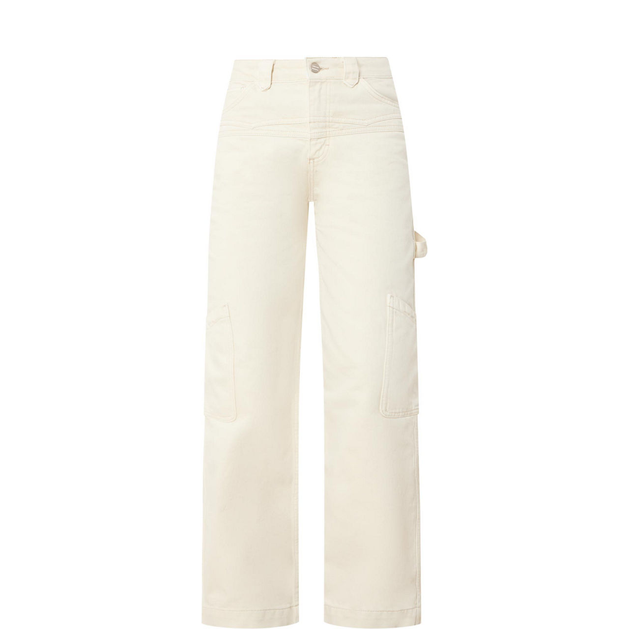 Drew Mid-Rise Straight Leg Jeans