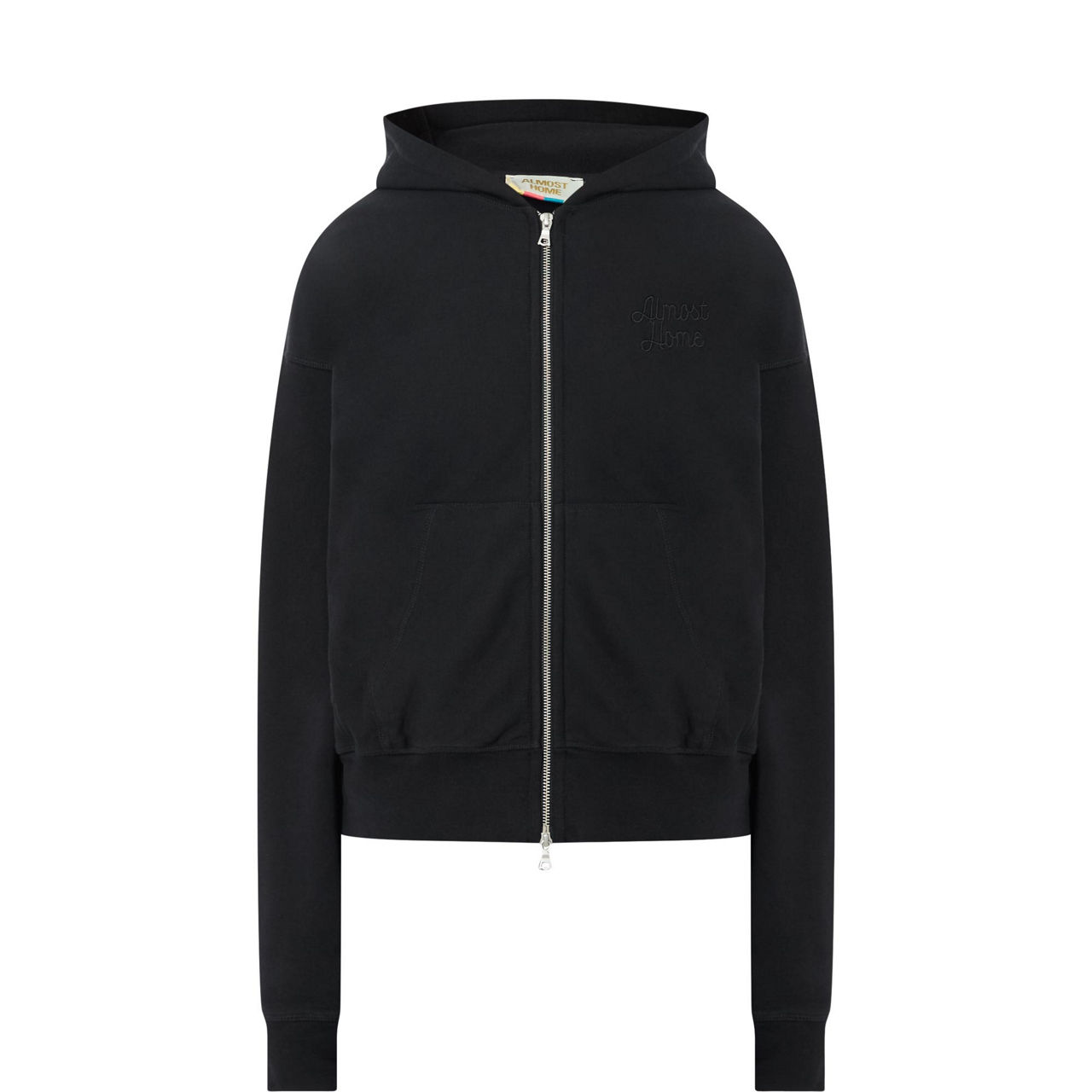 Handmade Overalls Logo Zip Hoodie