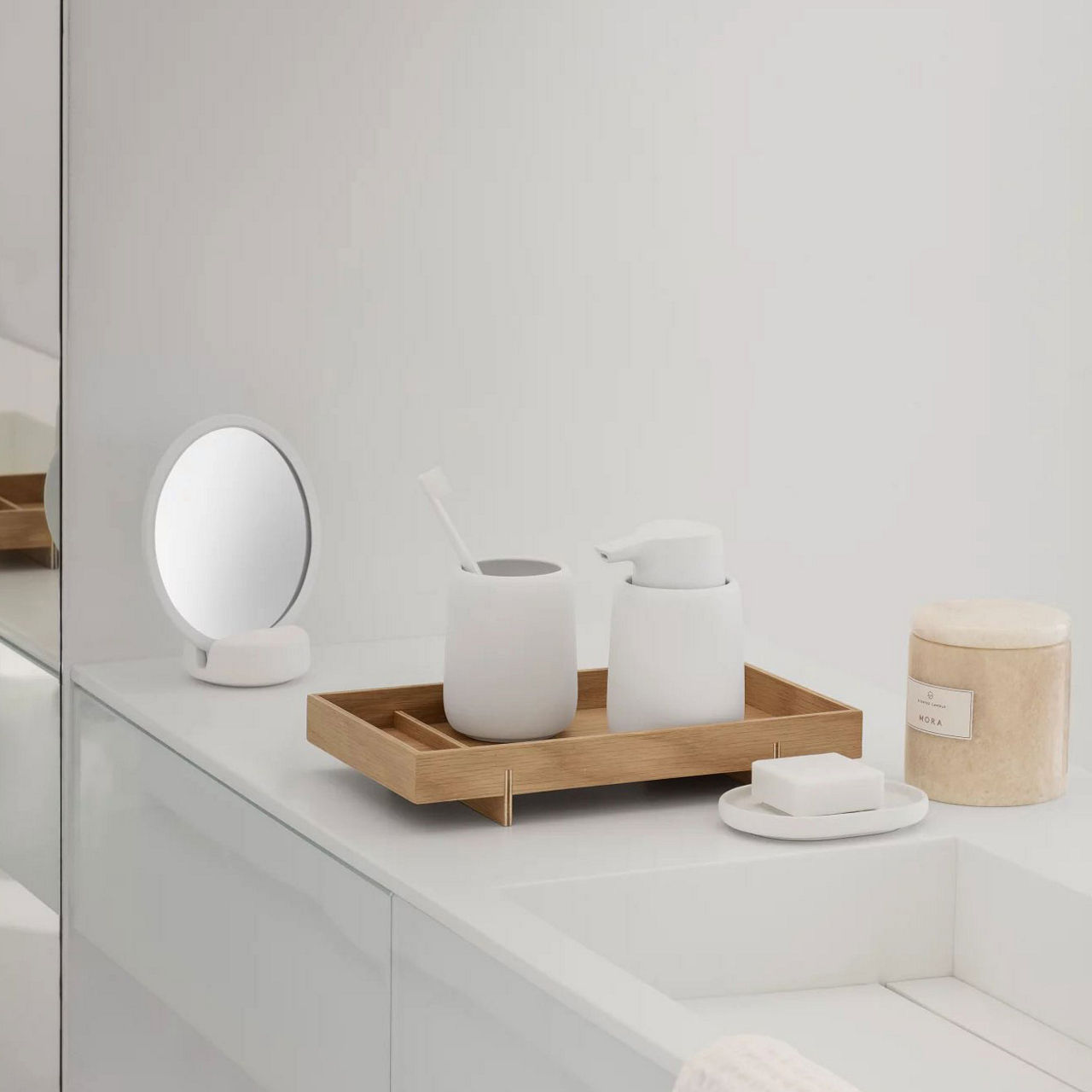 Abento Large Tray Oak