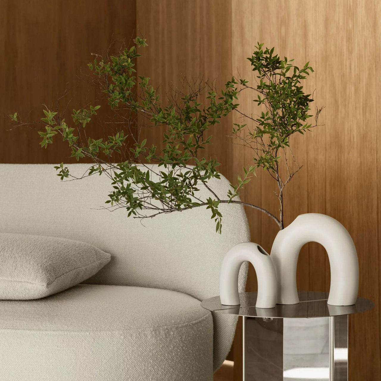 Kagetsu Small Vase Moonbeam