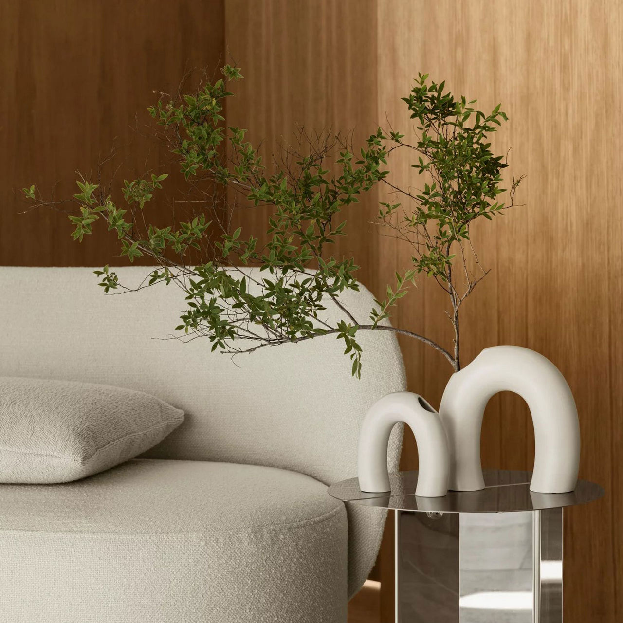 Kagetsu Medium Vase Moonbeam