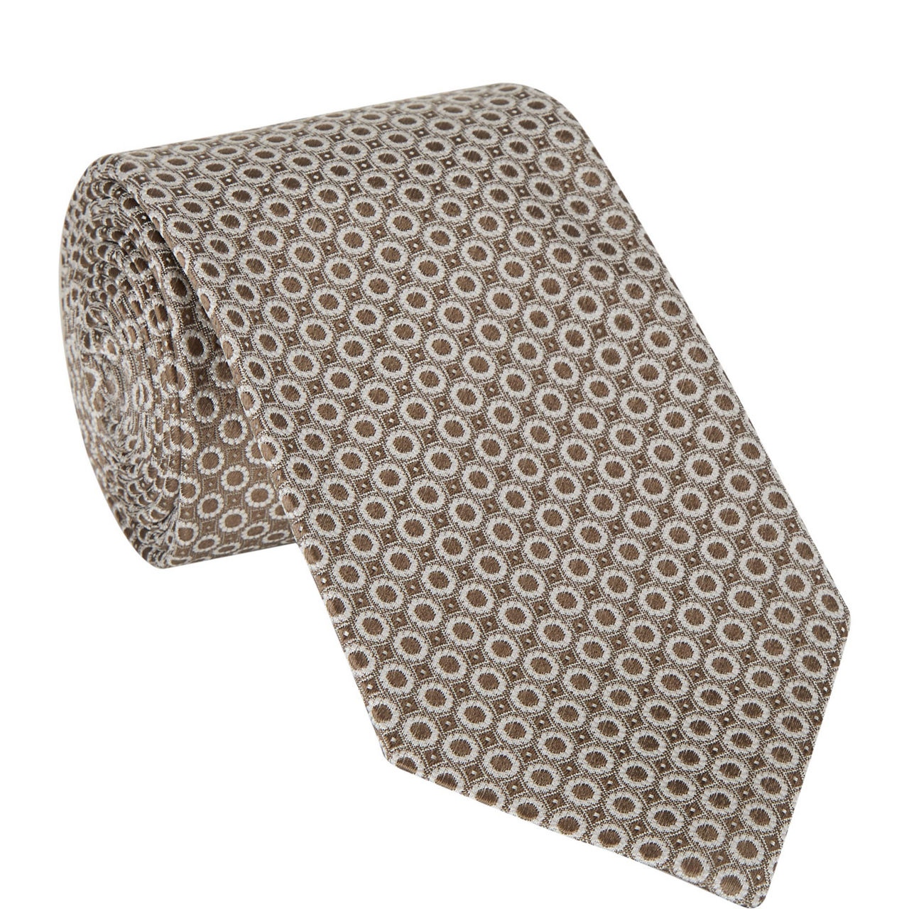 Dotted Silk Tie