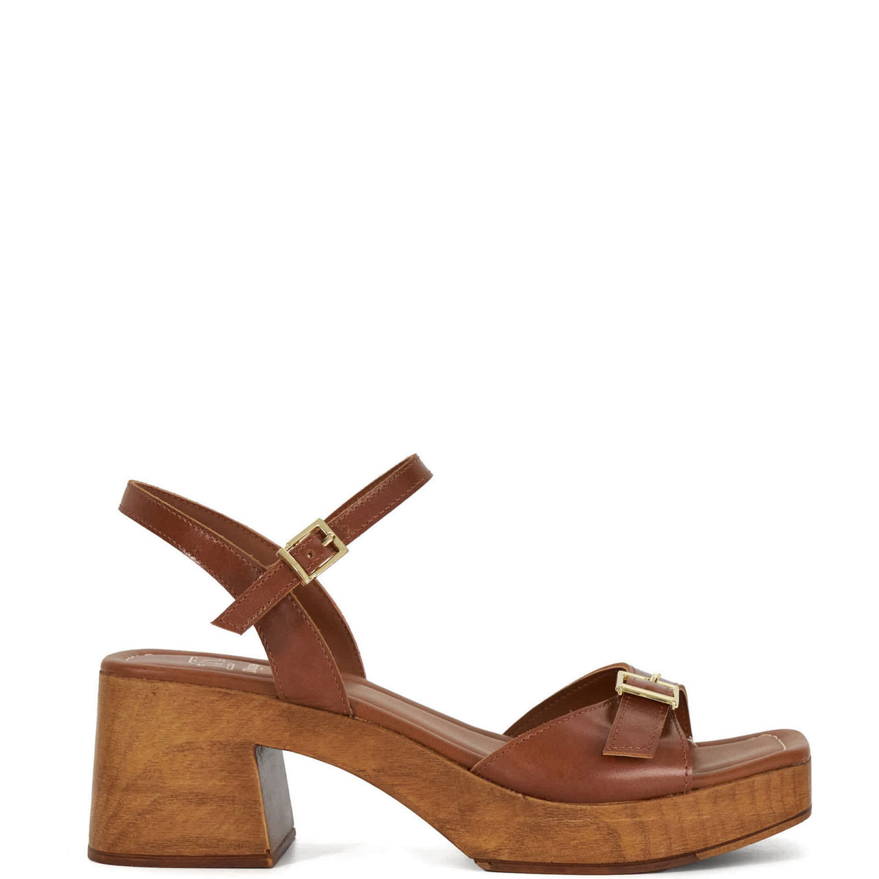 Jeane Skinny Strap Block Heels