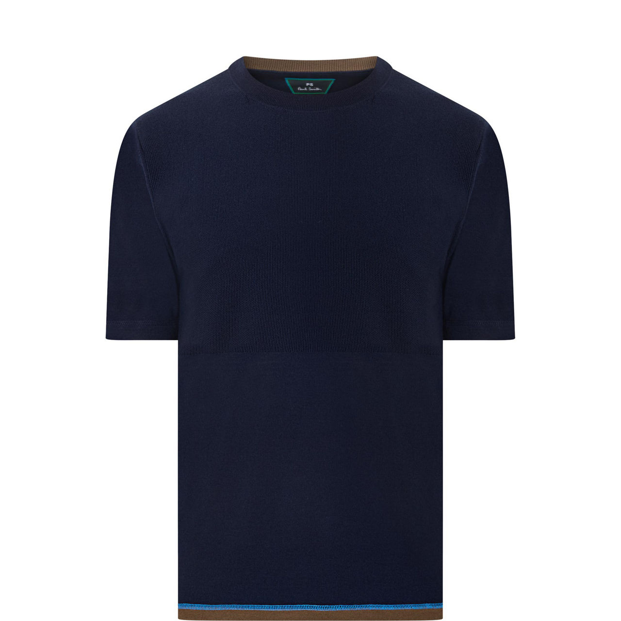 Contrast Stripe Knit Sweater