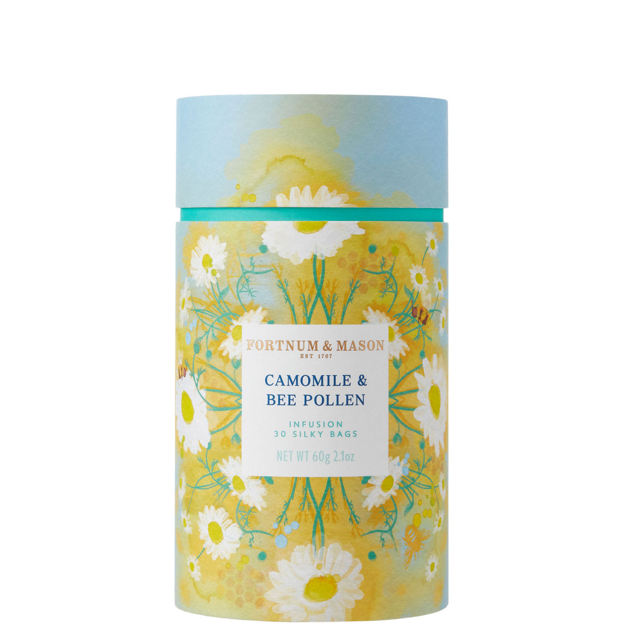 Camomile & Bee Pollen Infusion - 30 Silky Bags 60g