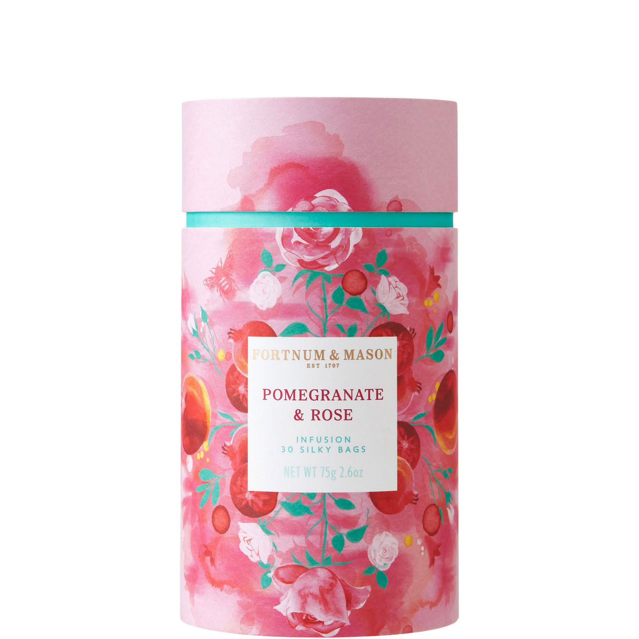 Pomegranate & Rose Infusion - 30 Silky Bags 75g