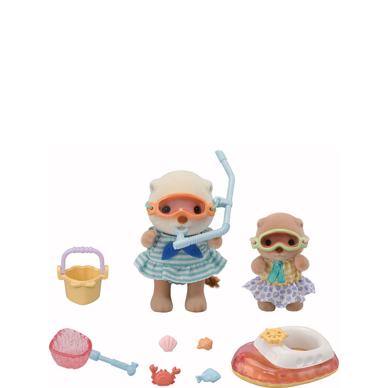 Sea Otter Sisters: Splashy Snorkel Set