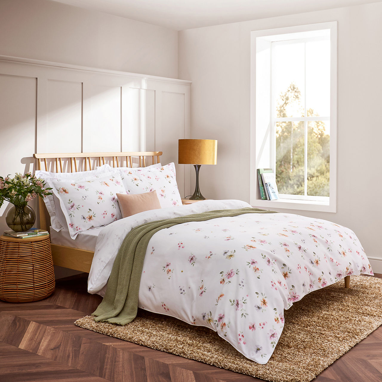 Arabella Duvet Cover Set Cream