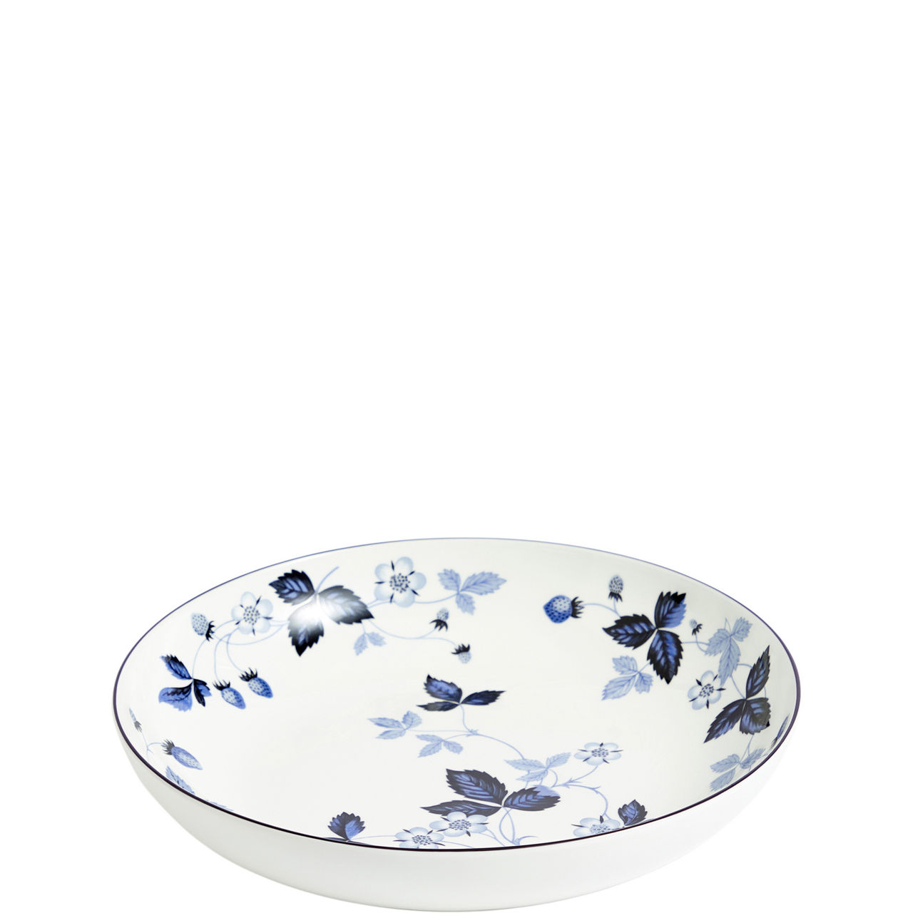 Wild Strawberry Inky Blue Pasta Bowl