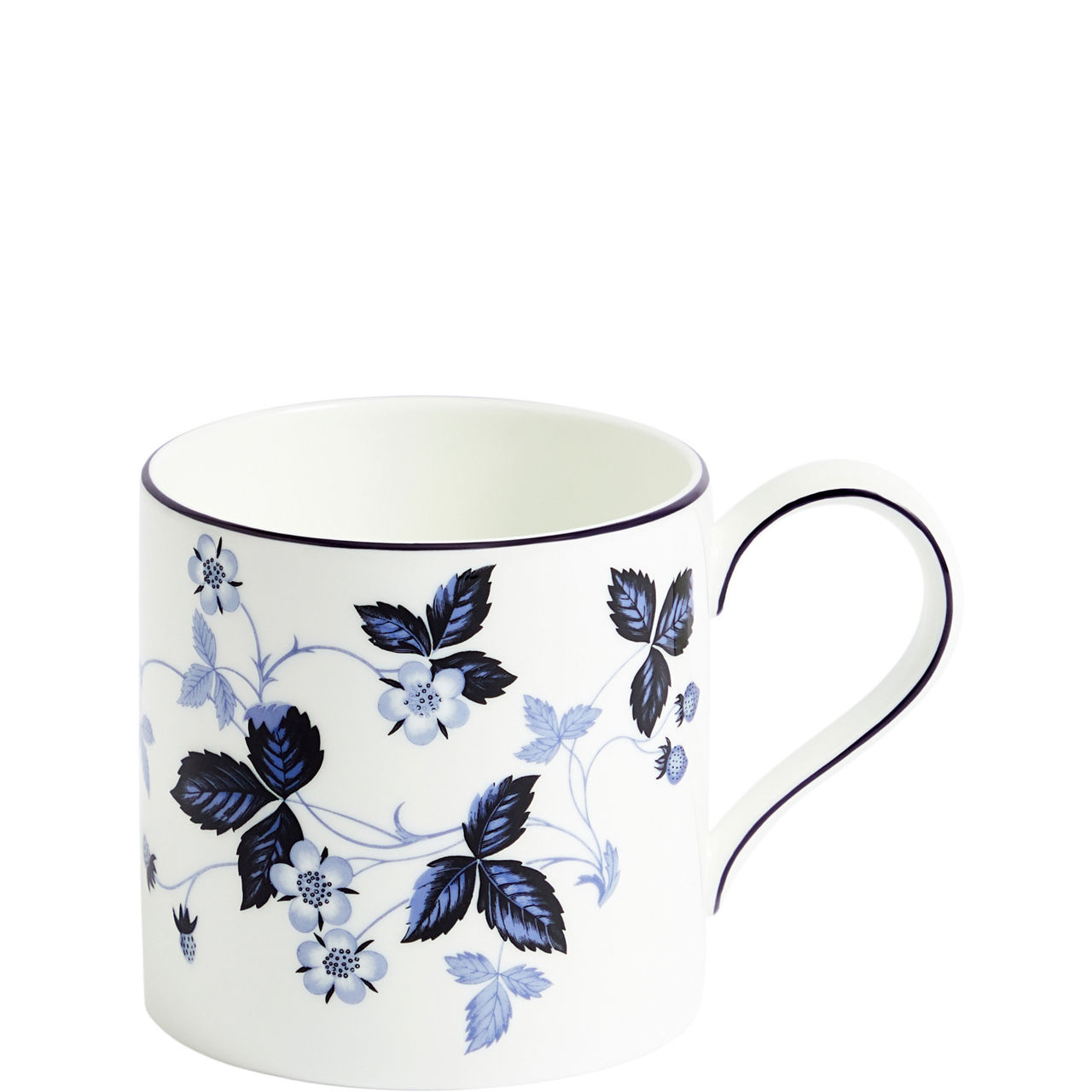 Wild Strawberry Inky Blue Mug