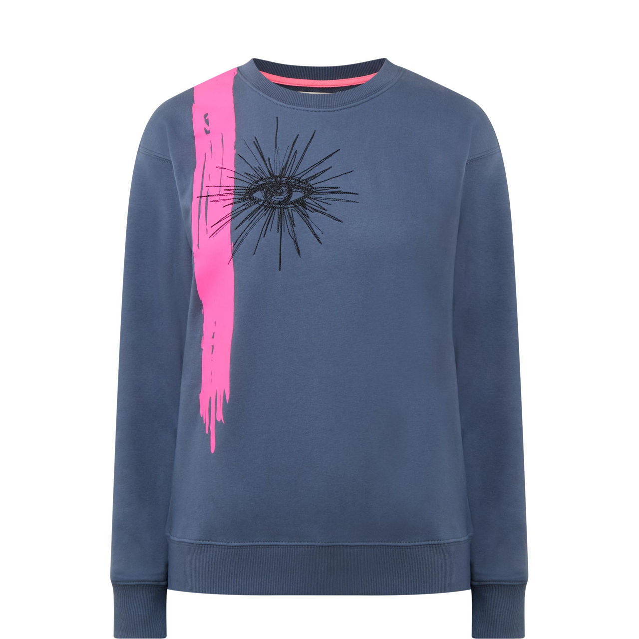 Atomic Eye Embroidered Sweatshirt