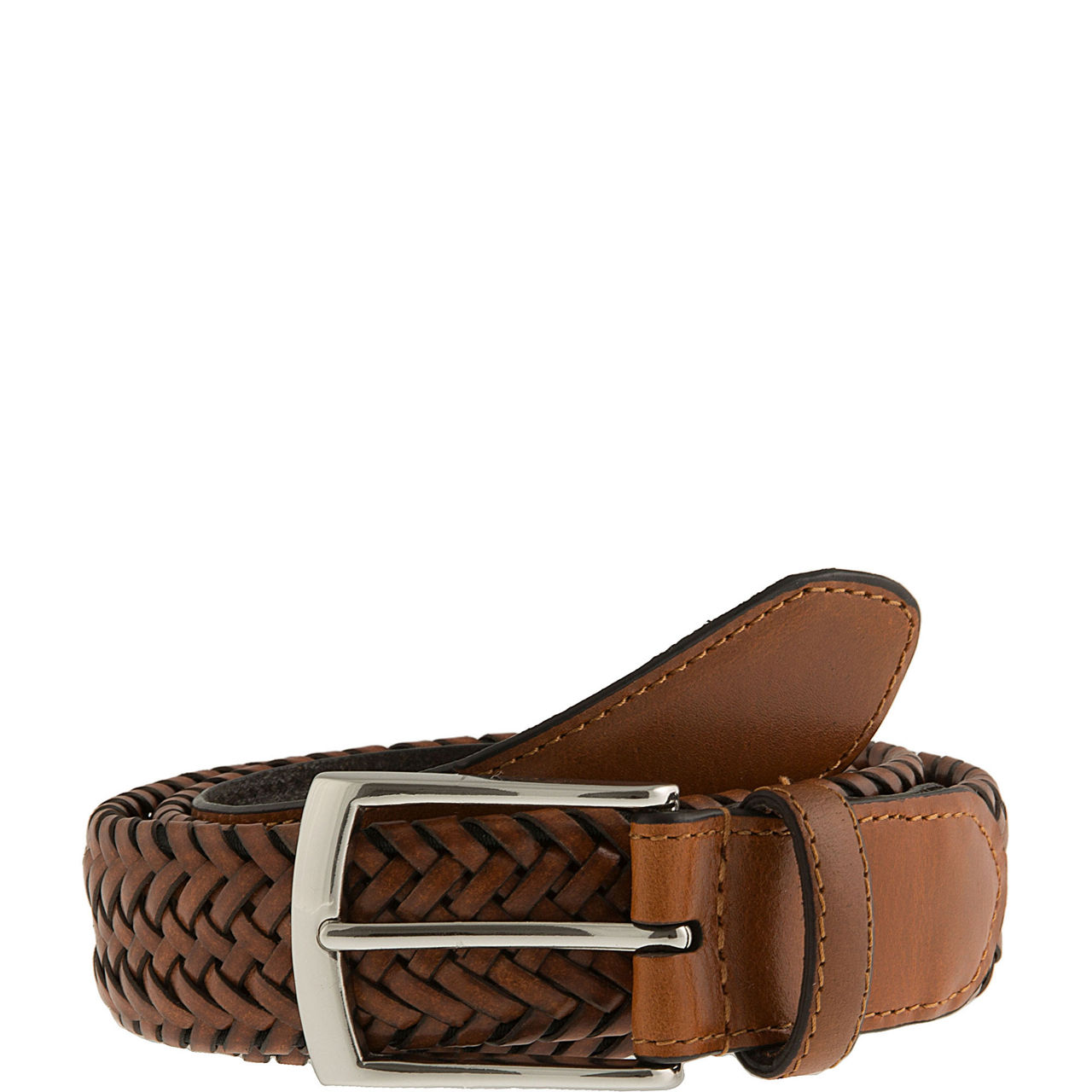 Braided Leather Belt