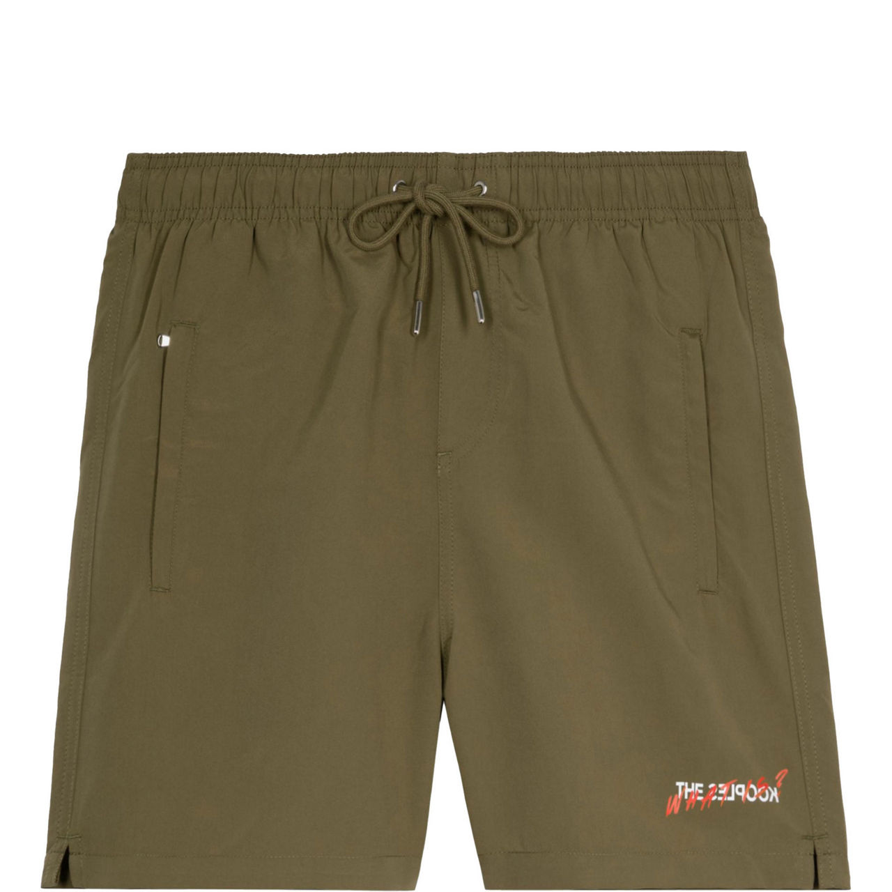 What Is Logo Swim Shorts