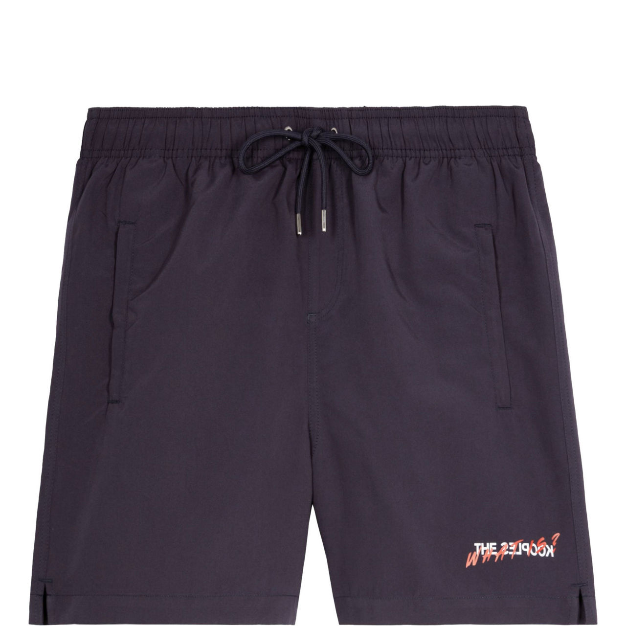 What Is Logo Swim Shorts
