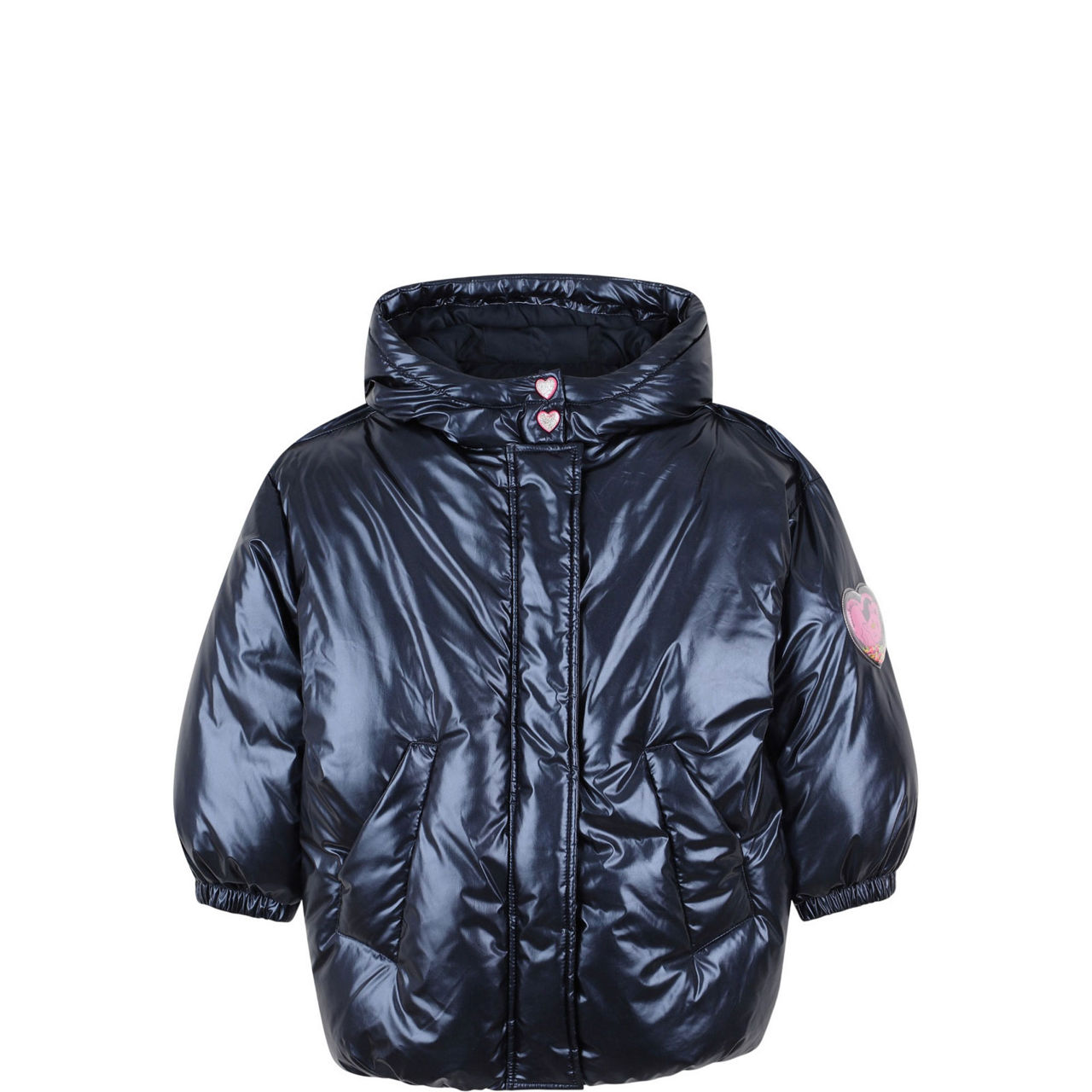 Heart Badge Puffer Jacket