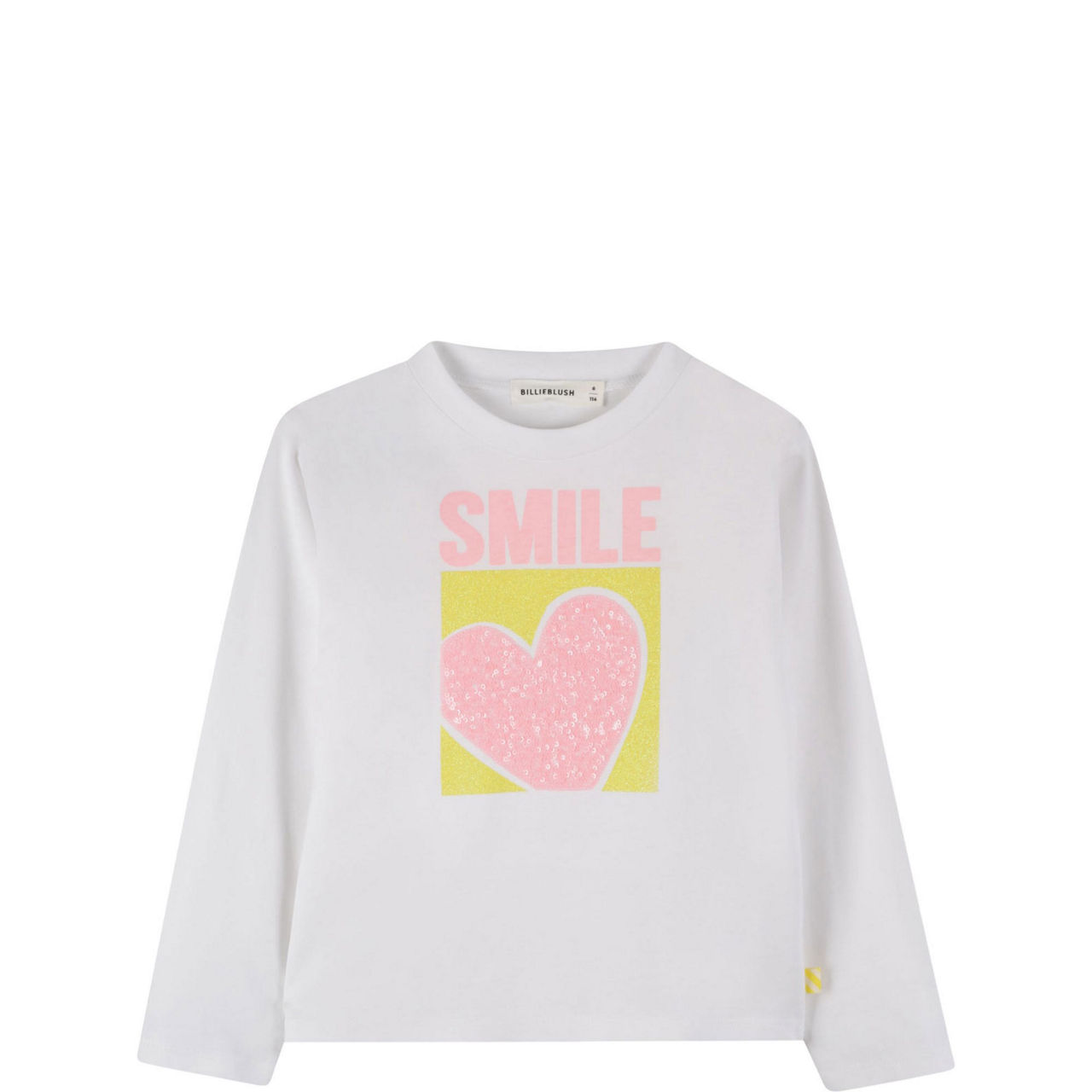 Smile Sequin Graphic Top