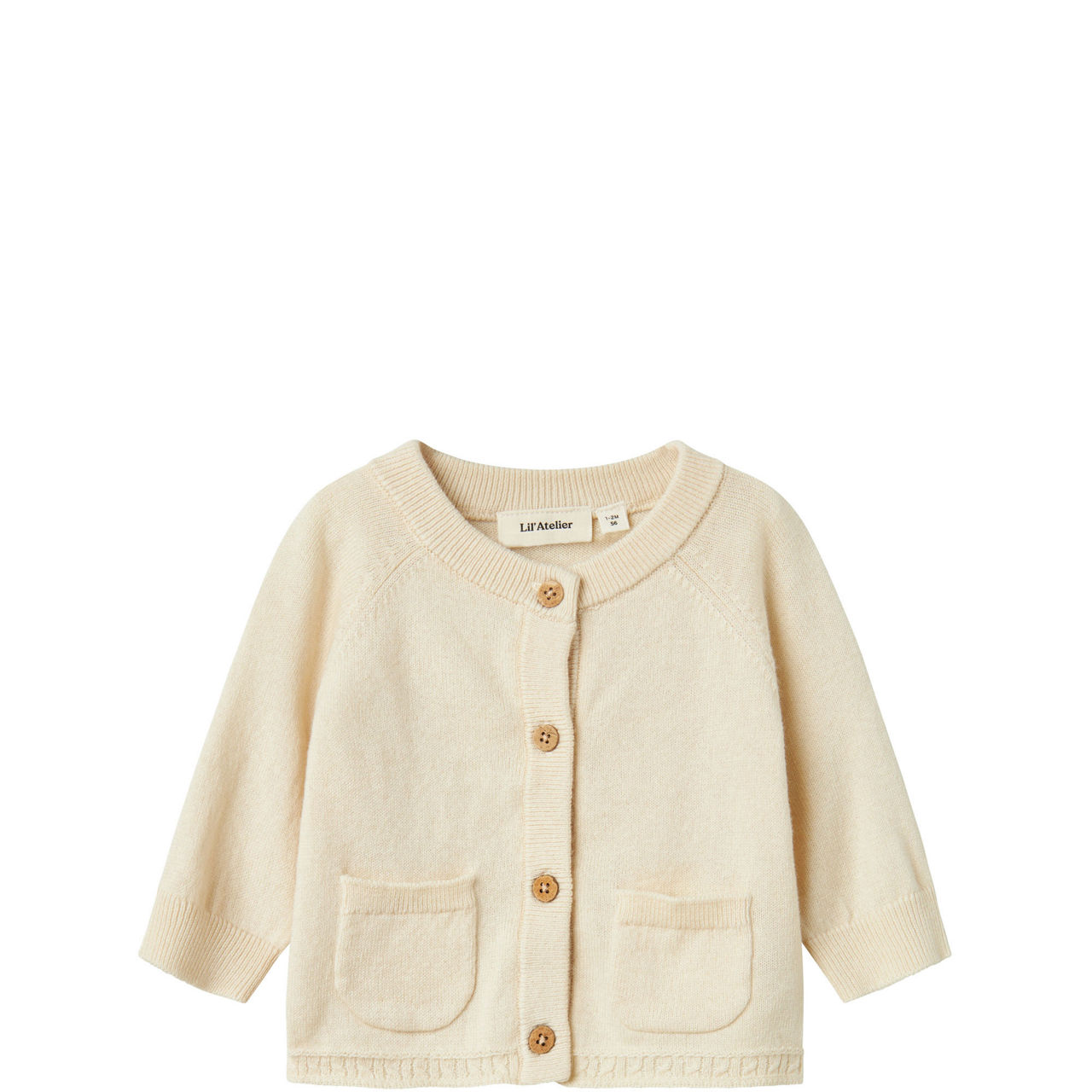 Patch Pocket Knitted Cardigan