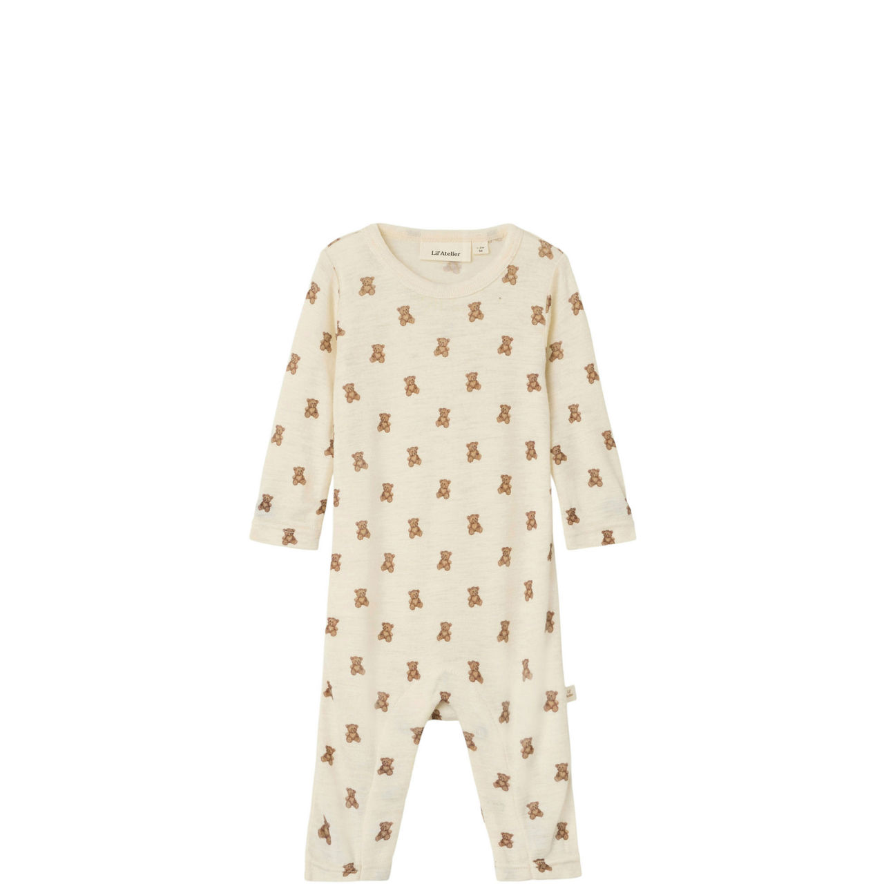 Bear Motif Bodysuit