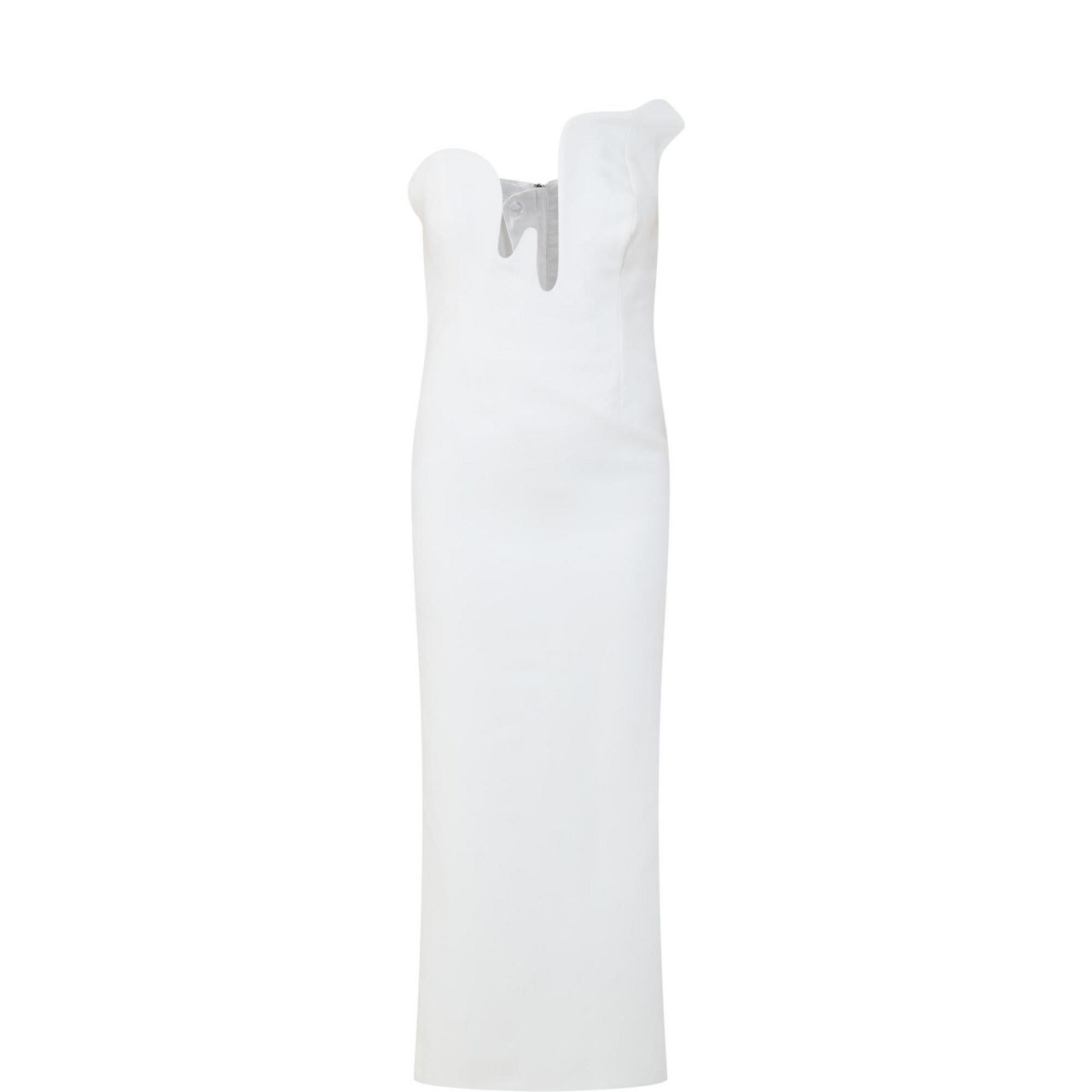 Rosalyn Asymmetric Fitted Dress