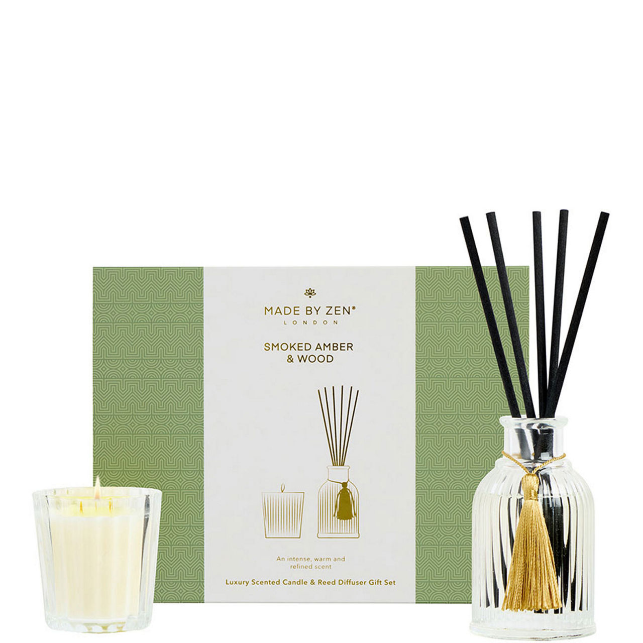 Smoked Wood & Amber Riad Collection Gift Set