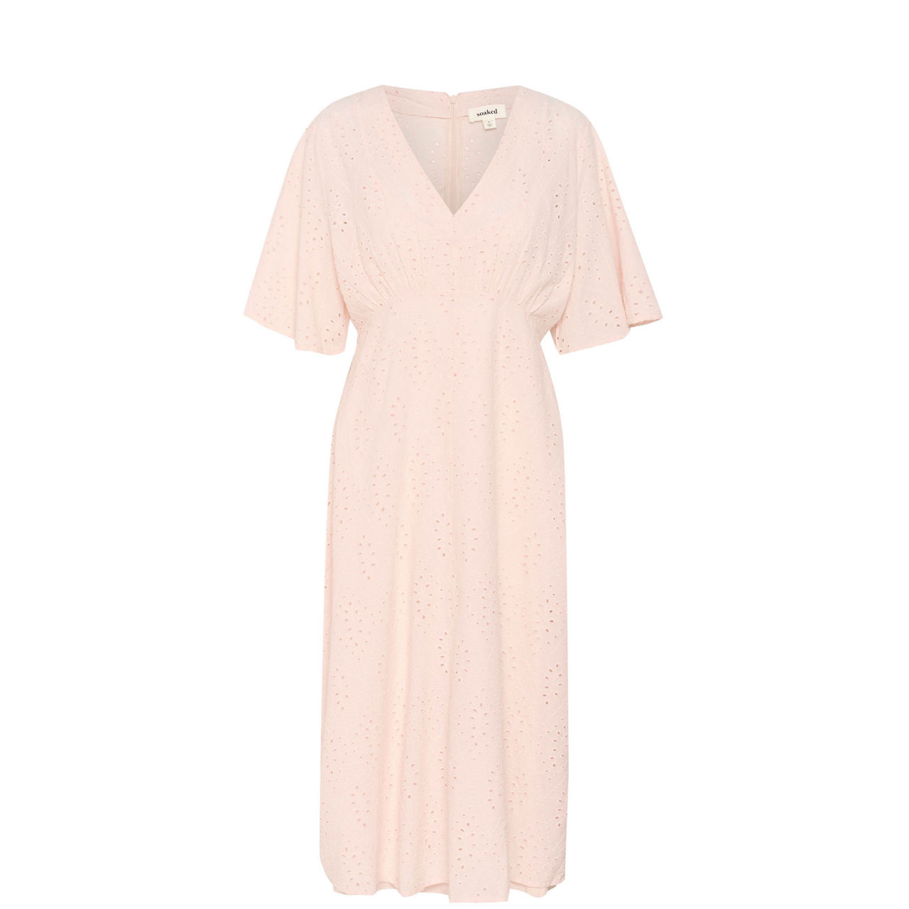 Joella Textured Flared Dress