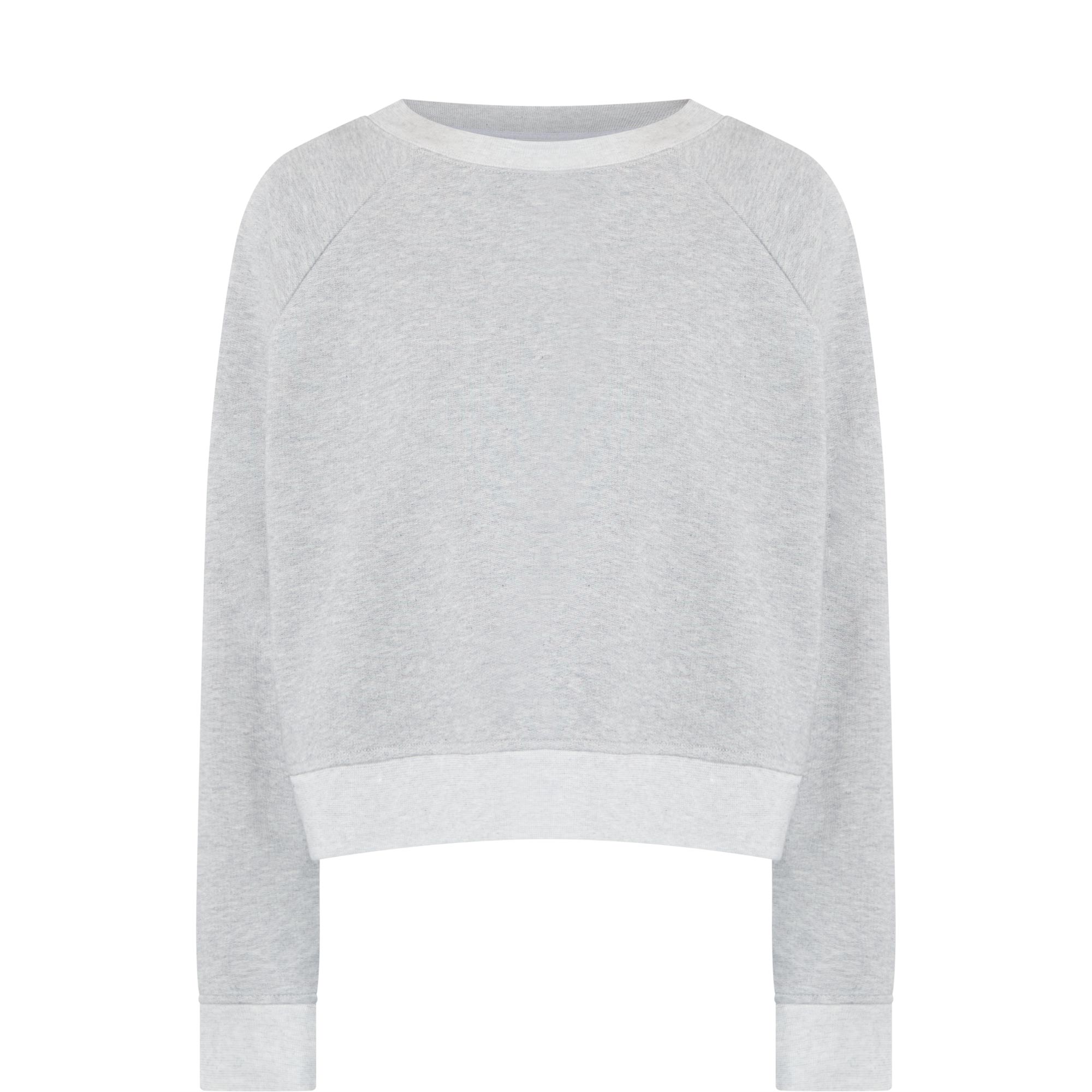 Tonal Cropped Sweatshirt
