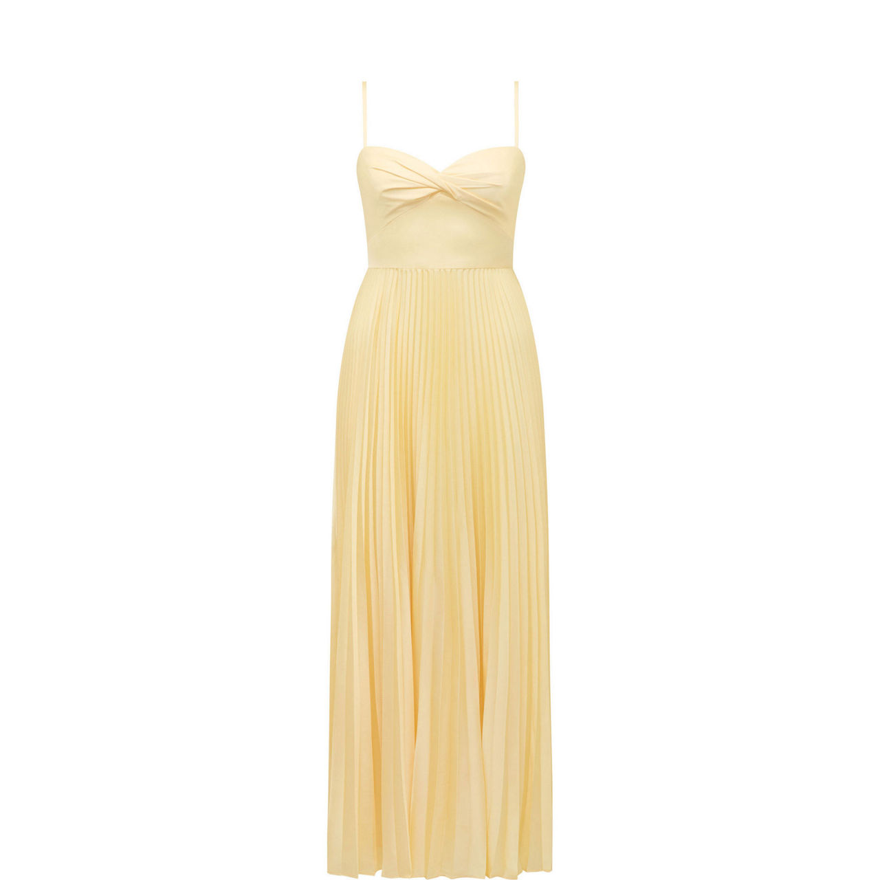 Chloe Pleated Flared Dress