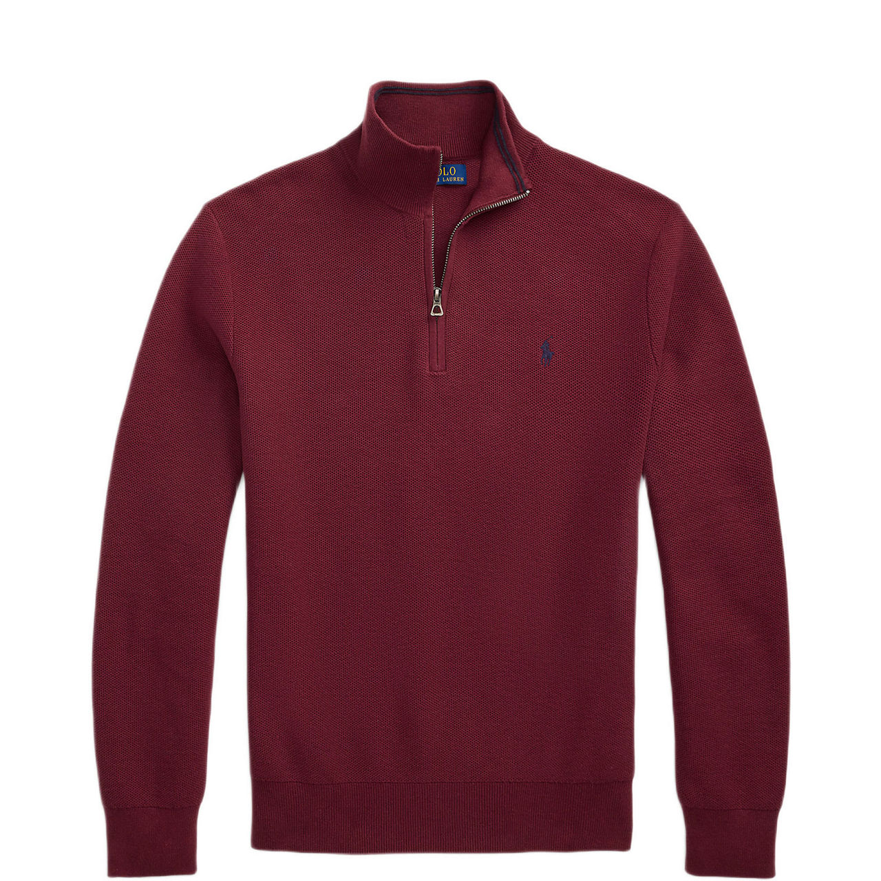 Polo Player Logo Half-Zip Sweater