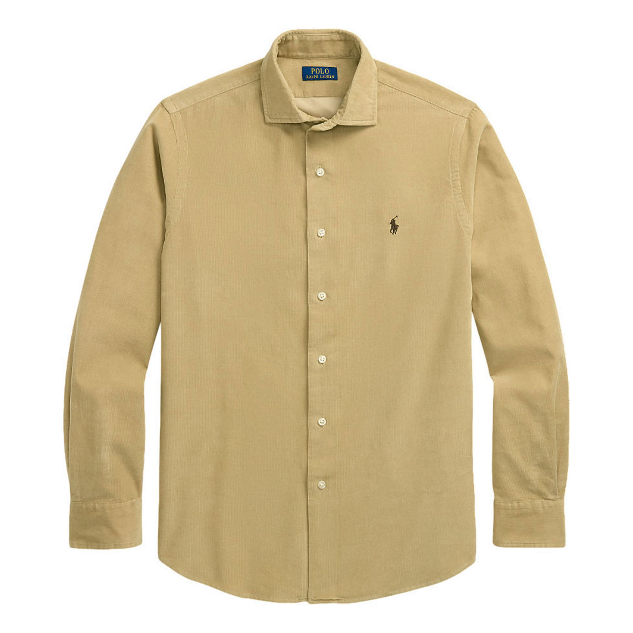 Polo Player Logo Corduroy Casual Shirt