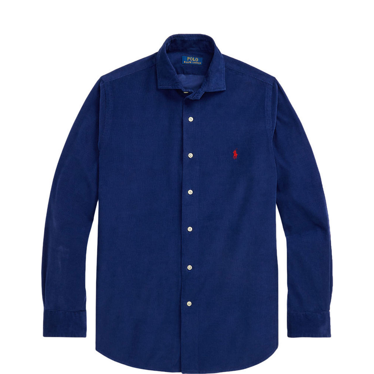 Polo Player Logo Corduroy Casual Shirt