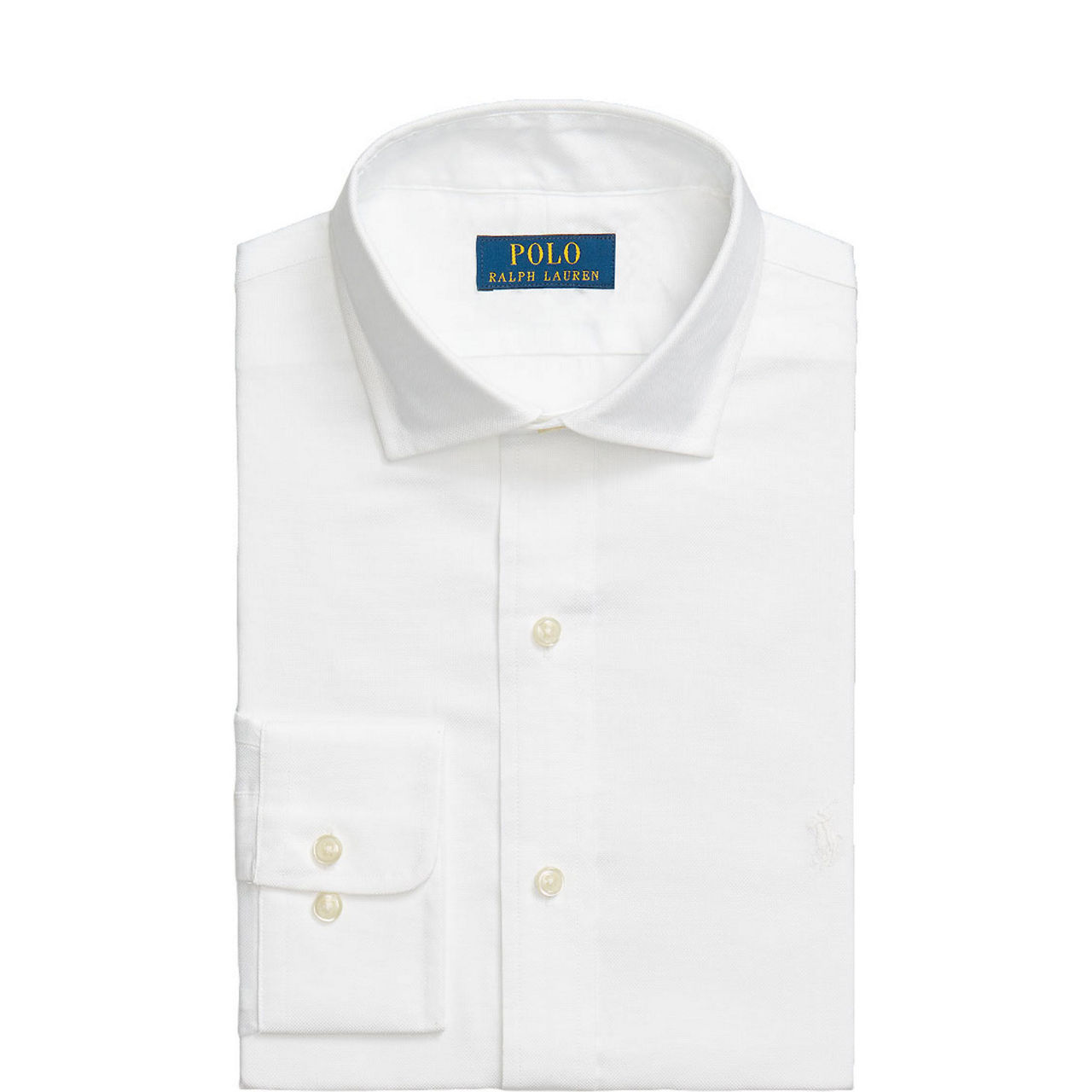 Pony Logo Custom Fit Textured Shirt