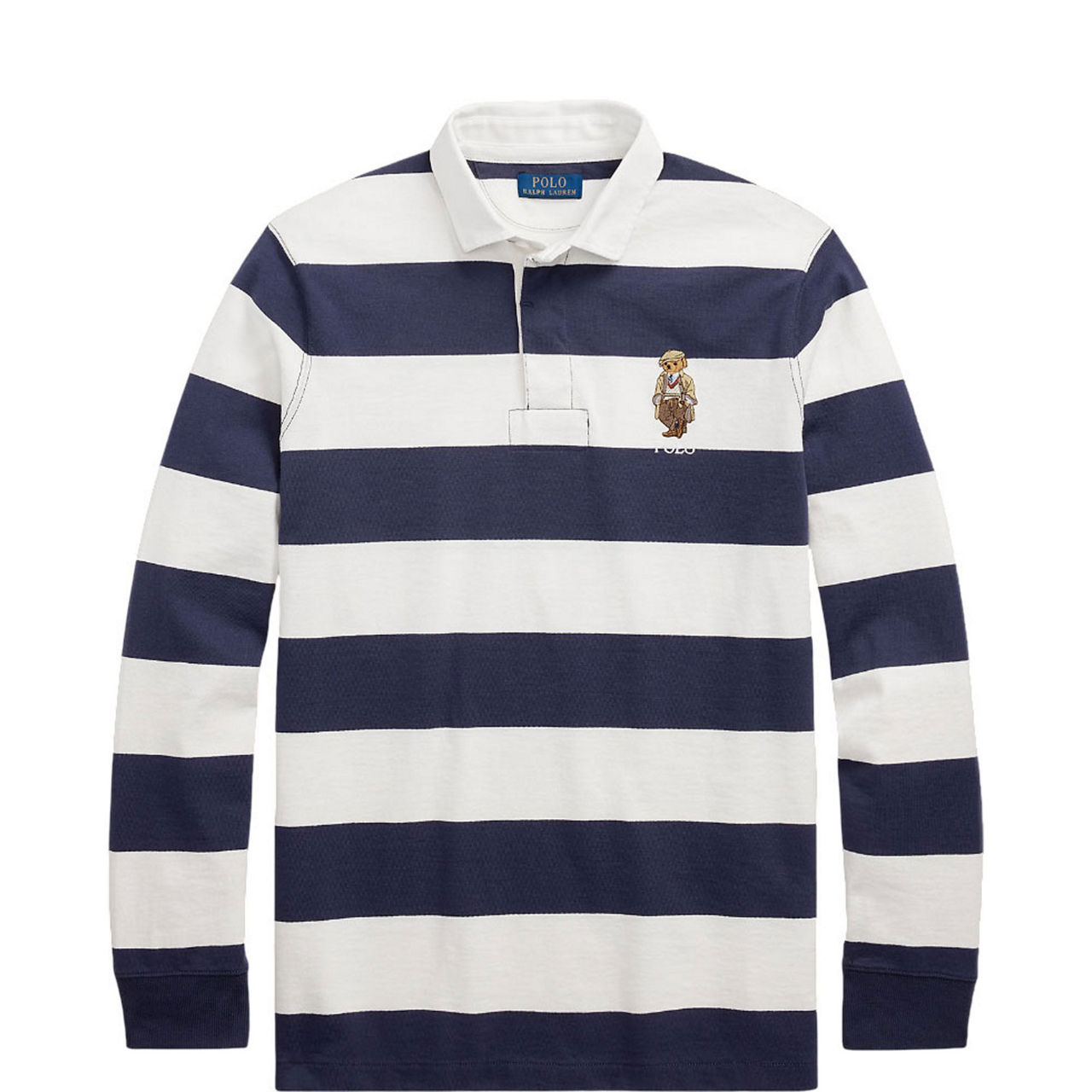 Polo Bear Stripe Rugby Shirt