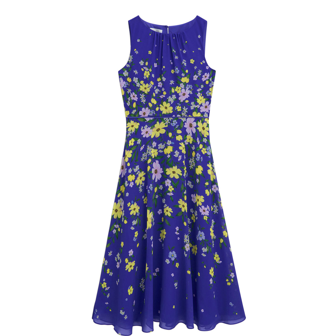 Carly Floral Flared Dress