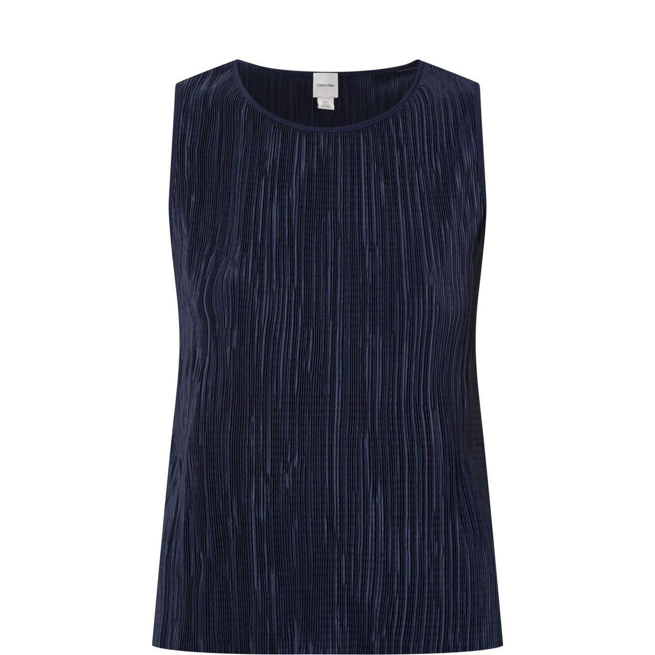 Plissé Textured Tank Top