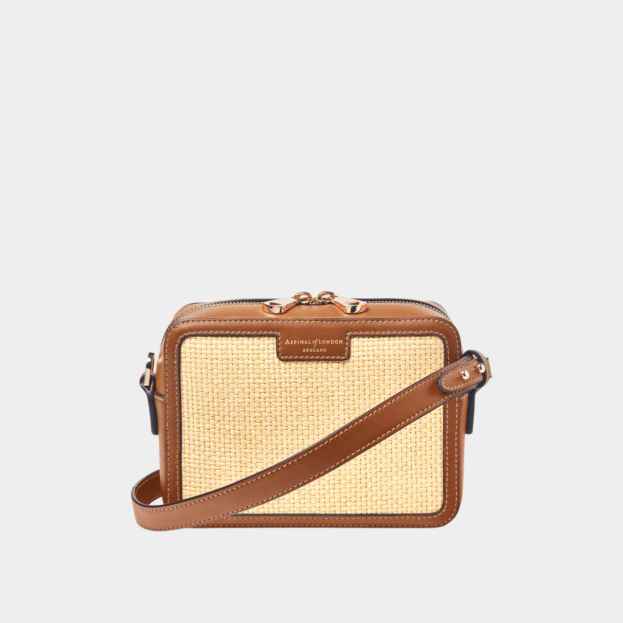 Raffia Camera Bag