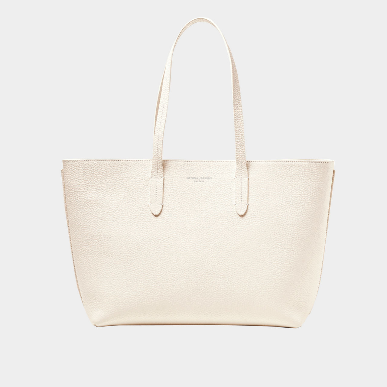 Zipped East West Tote Bag
