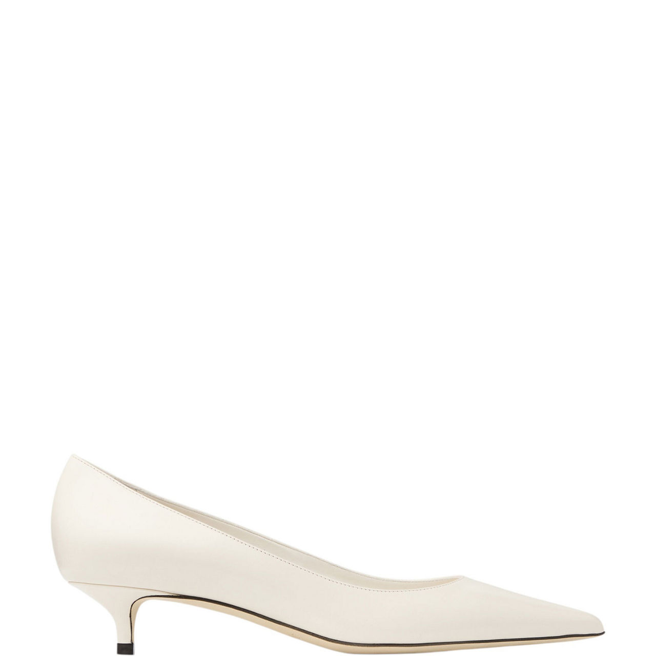 Amelia Leather Kitten Heels