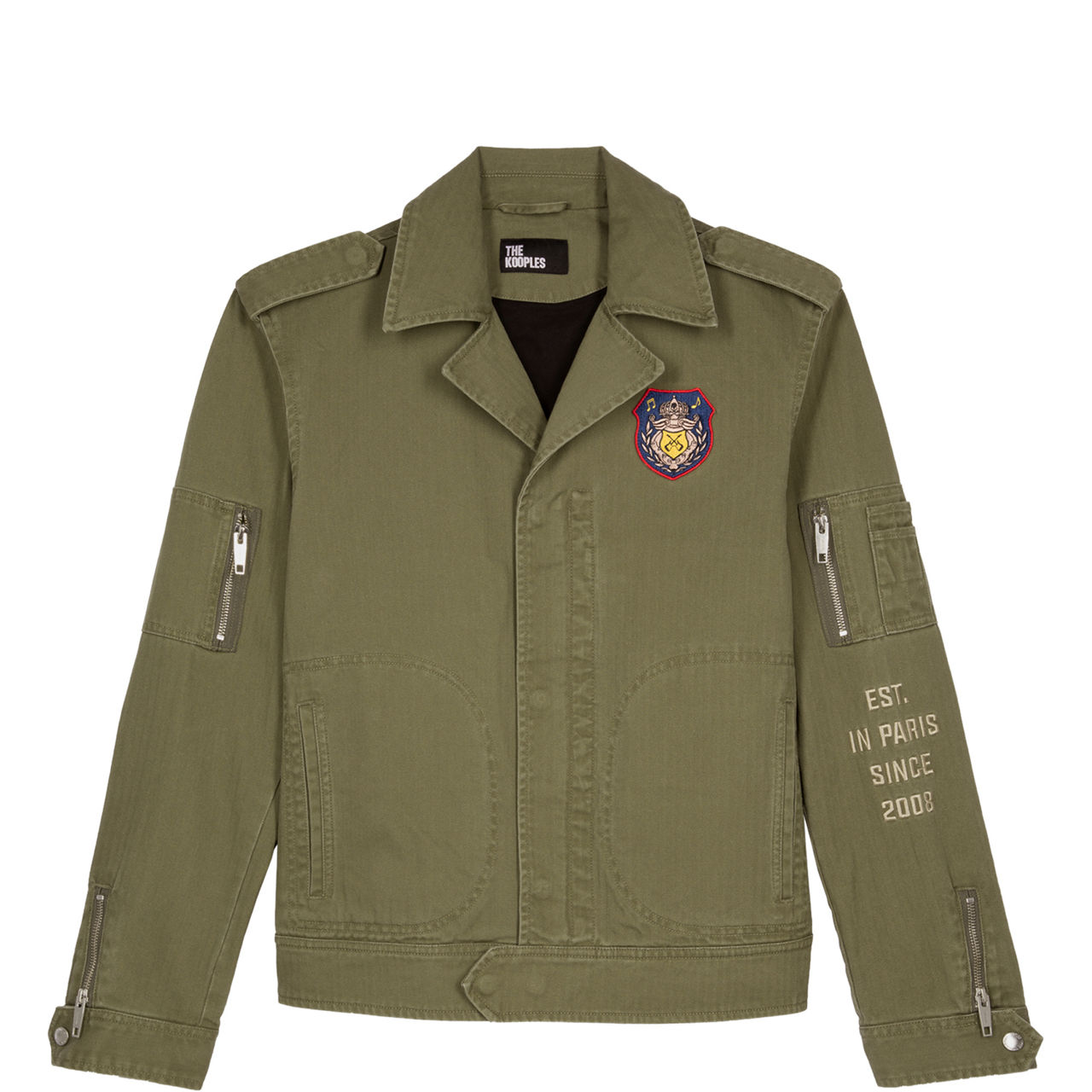 Crest Logo Officer Overshirt