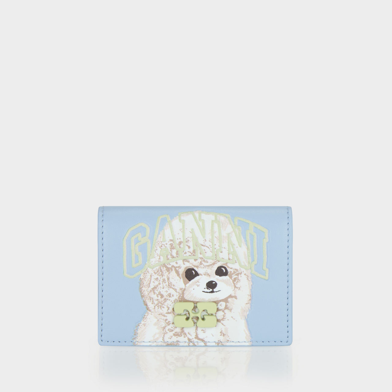 Poodle Logo Flap Cardholder