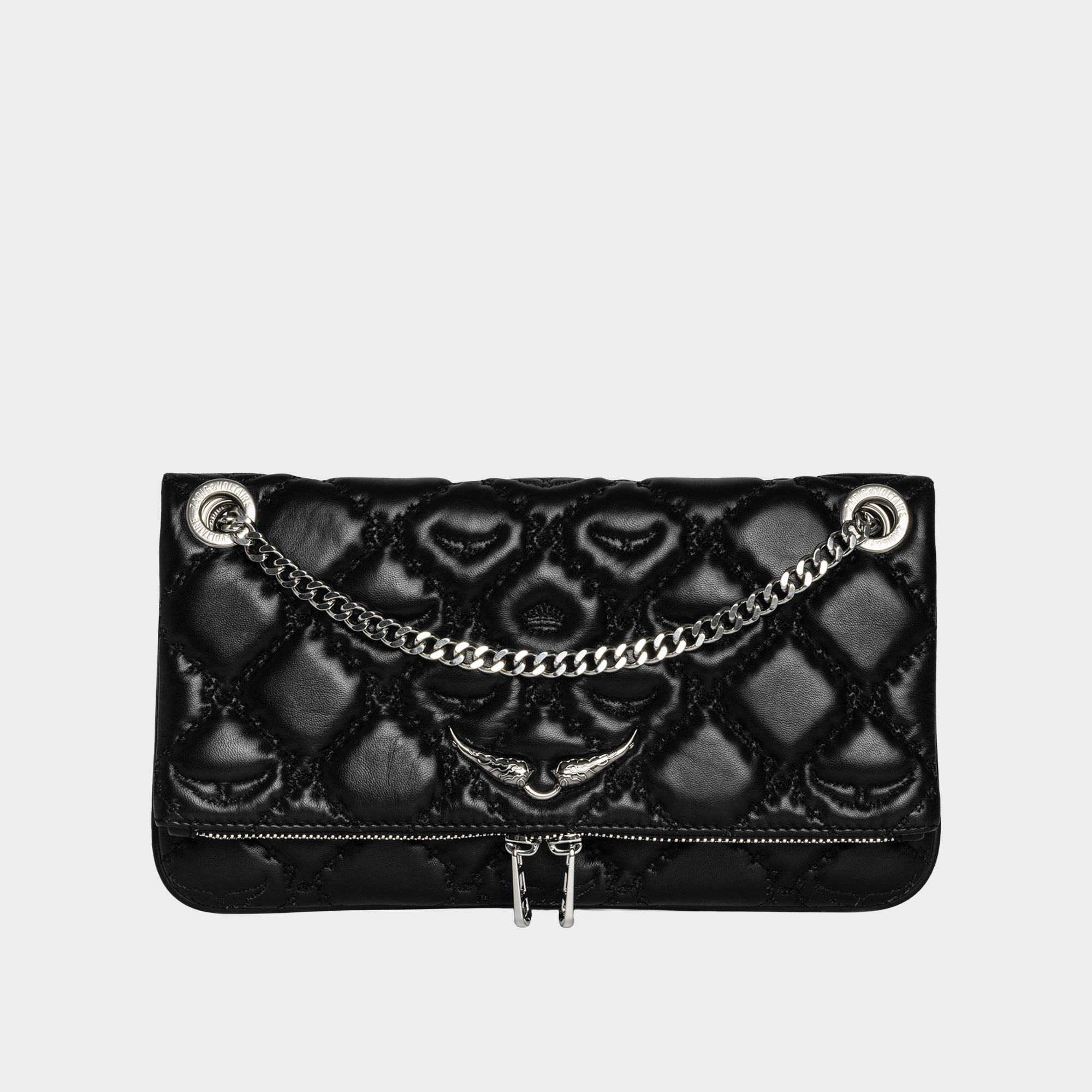 Rock II Quilted Monogram Shoulder Bag