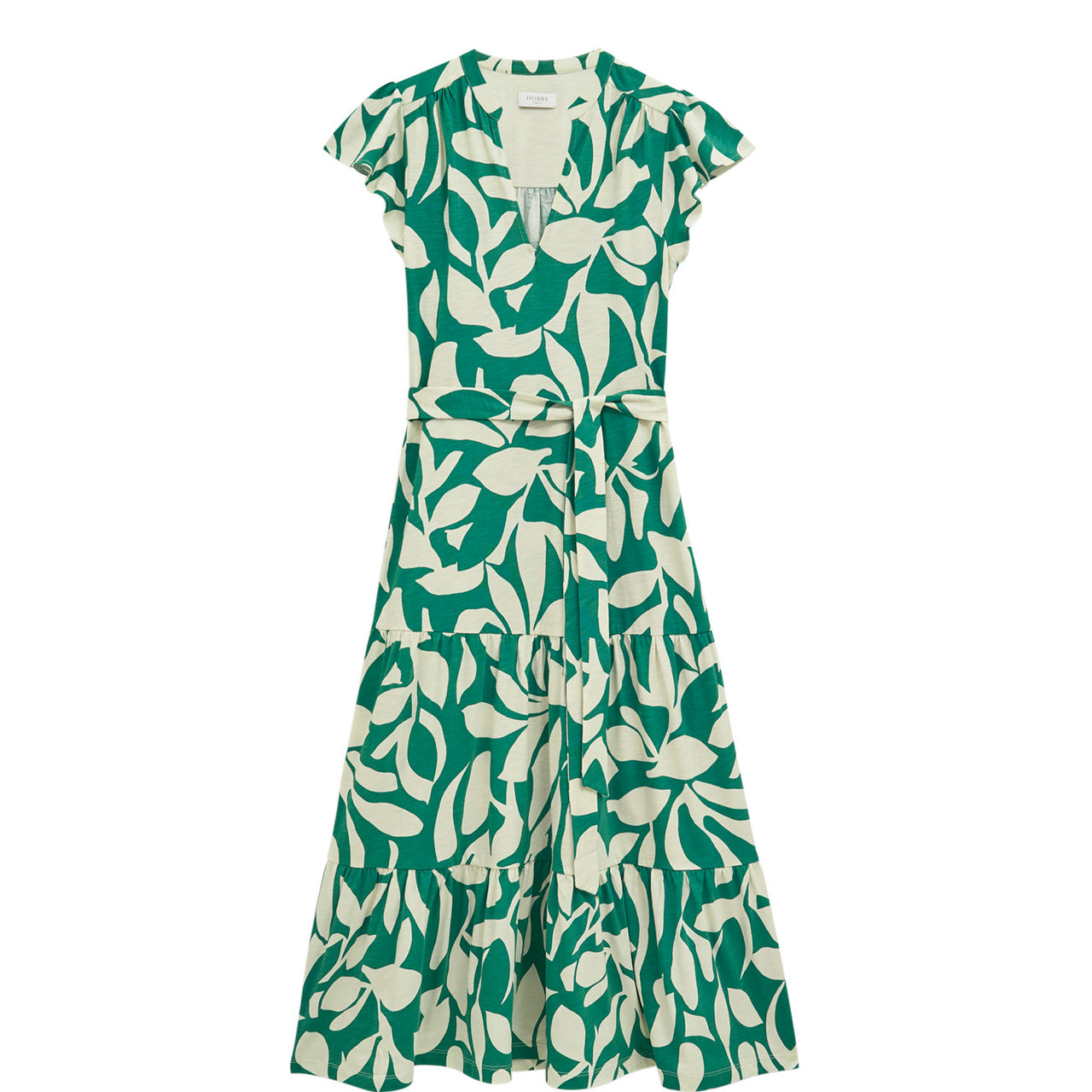 Nadine Floral Belted Dress