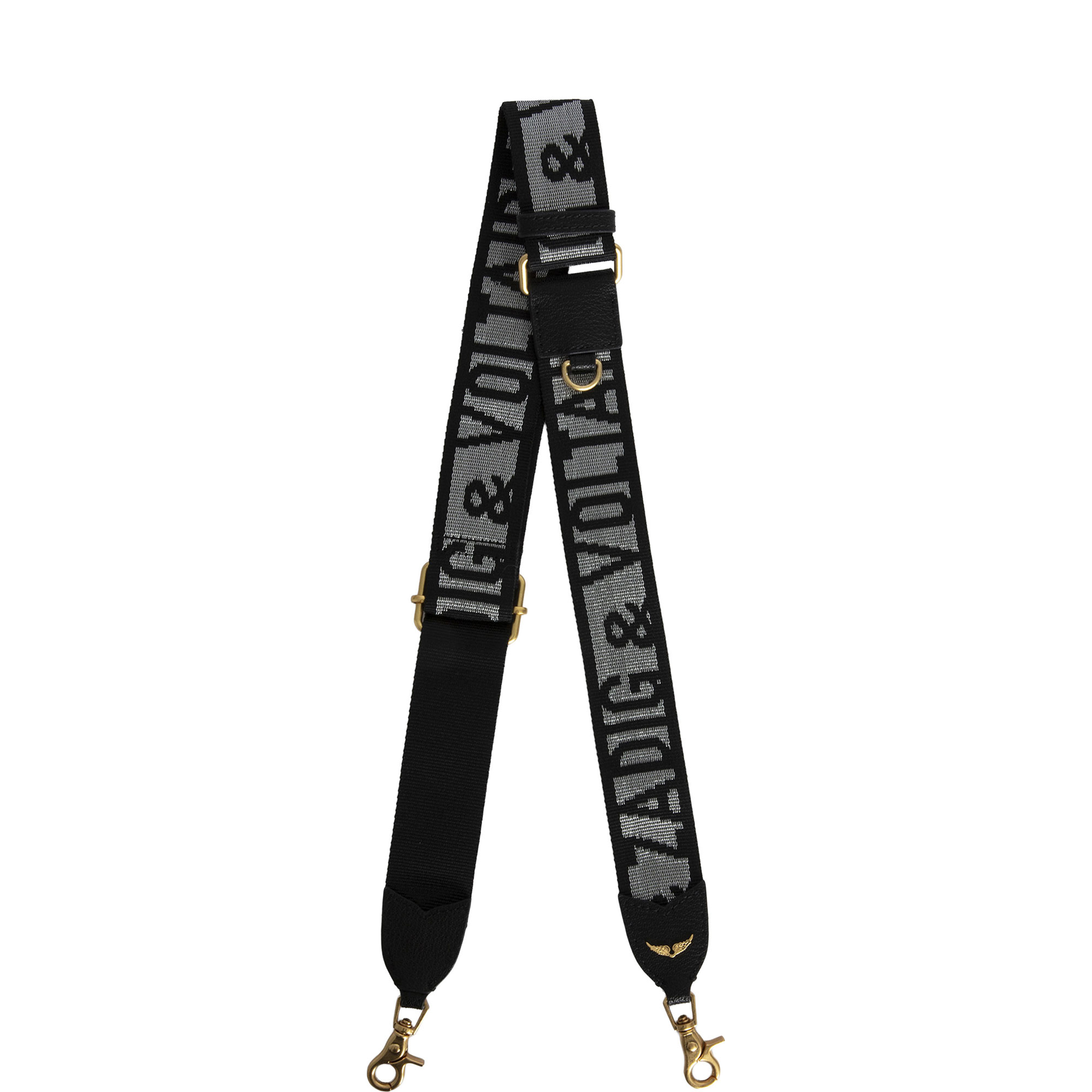 Glitter Logo Shoulder Bag Strap