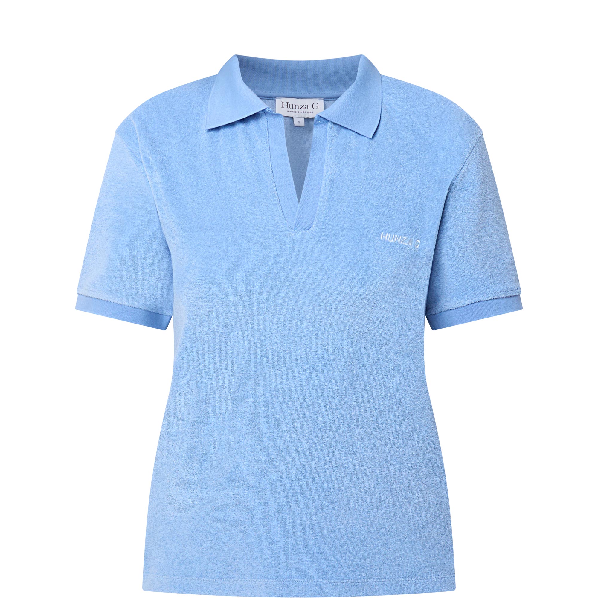 Towelling Logo Polo Shirt