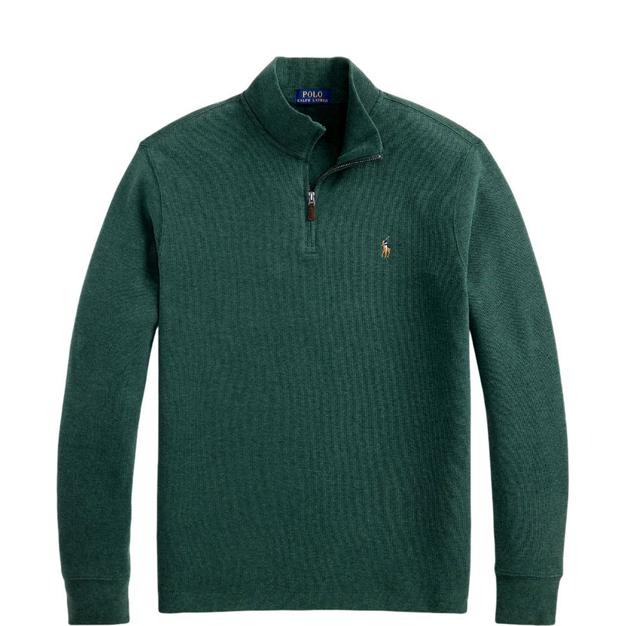 Polo Player Logo Quarter-Zip Sweater